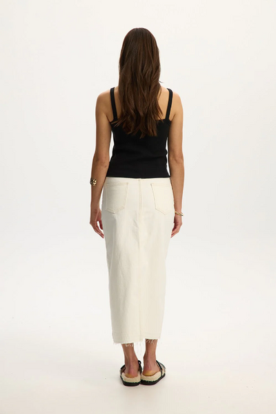 Kuwalla Solene Sexyback Tank - Black | Women’s