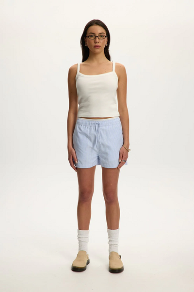 Kuwalla Solene Sexyback Tank - White | Women’s