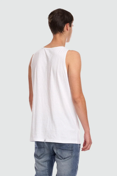 Kuwalla Eazy Tank - White | Men’s