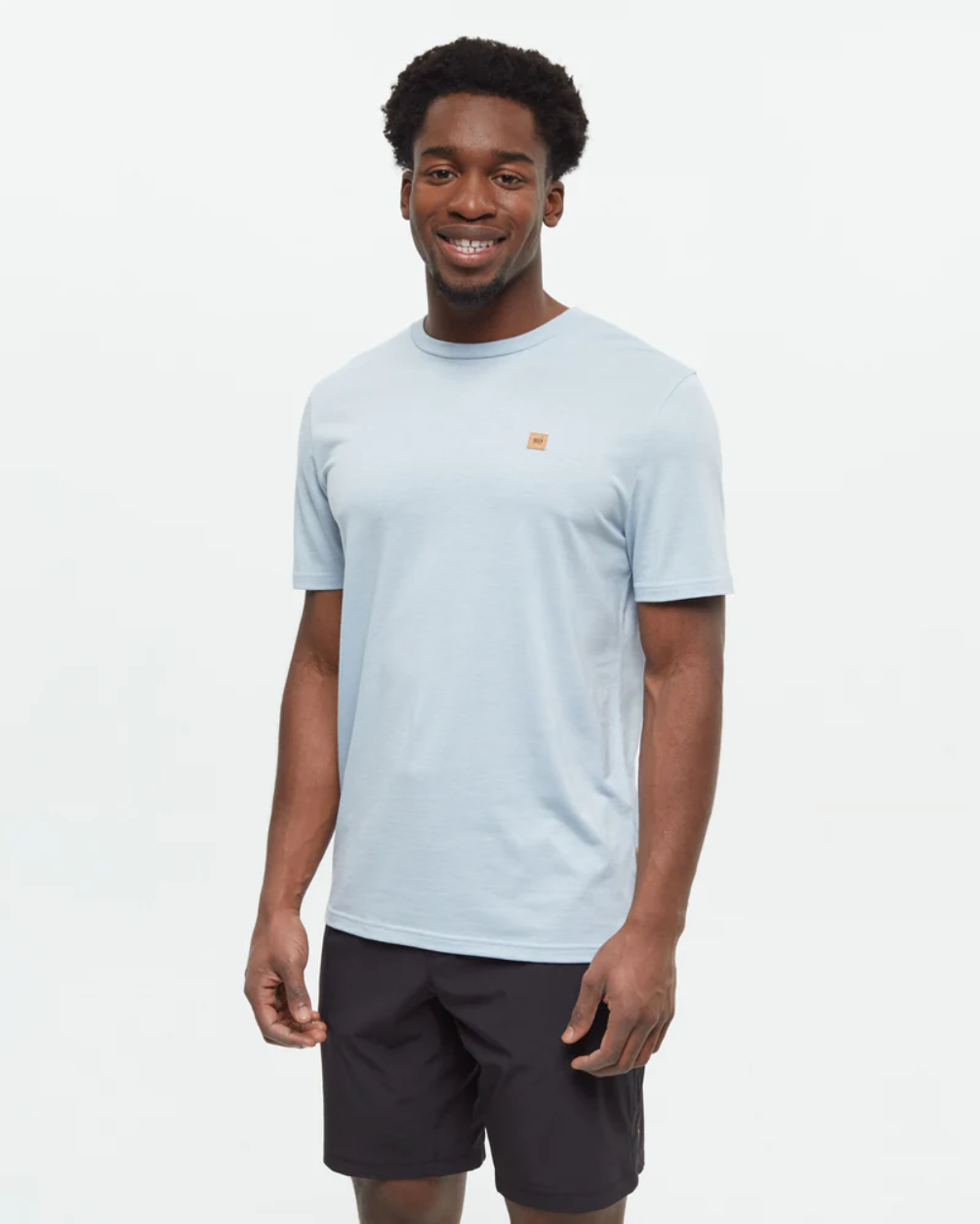 TenTree Baker T-Shirt - Blue Haze Heather | Men’s