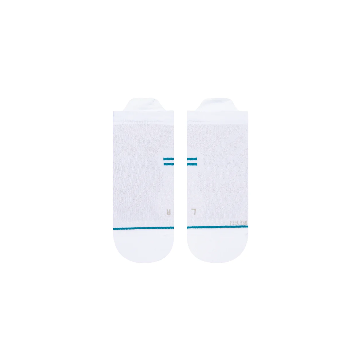 Stance Run Ultralight Tab Sock - White | Unisex