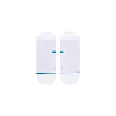Stance Run Ultralight Tab Sock - White | Unisex