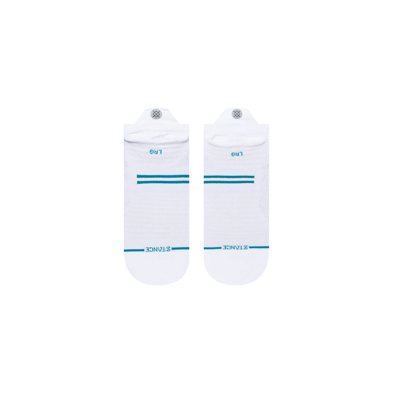 Stance Run Ultralight Tab Sock - White | Unisex
