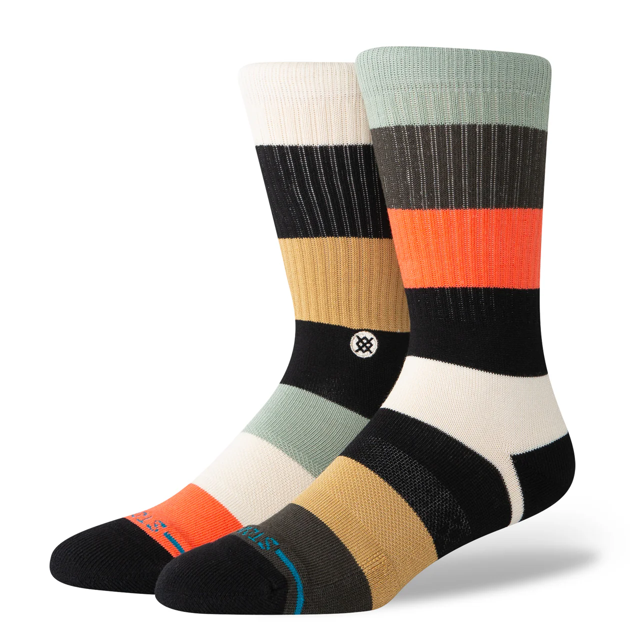 Stance Indifferent Crew Socks - Multi | Men’s