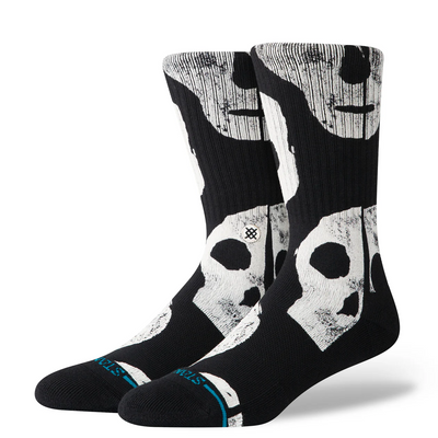 Stance Jolly Roger Crew Socks - Black | Men’s