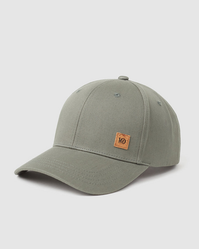 TenTree Cork Icon Elevation Hat - Agave Green