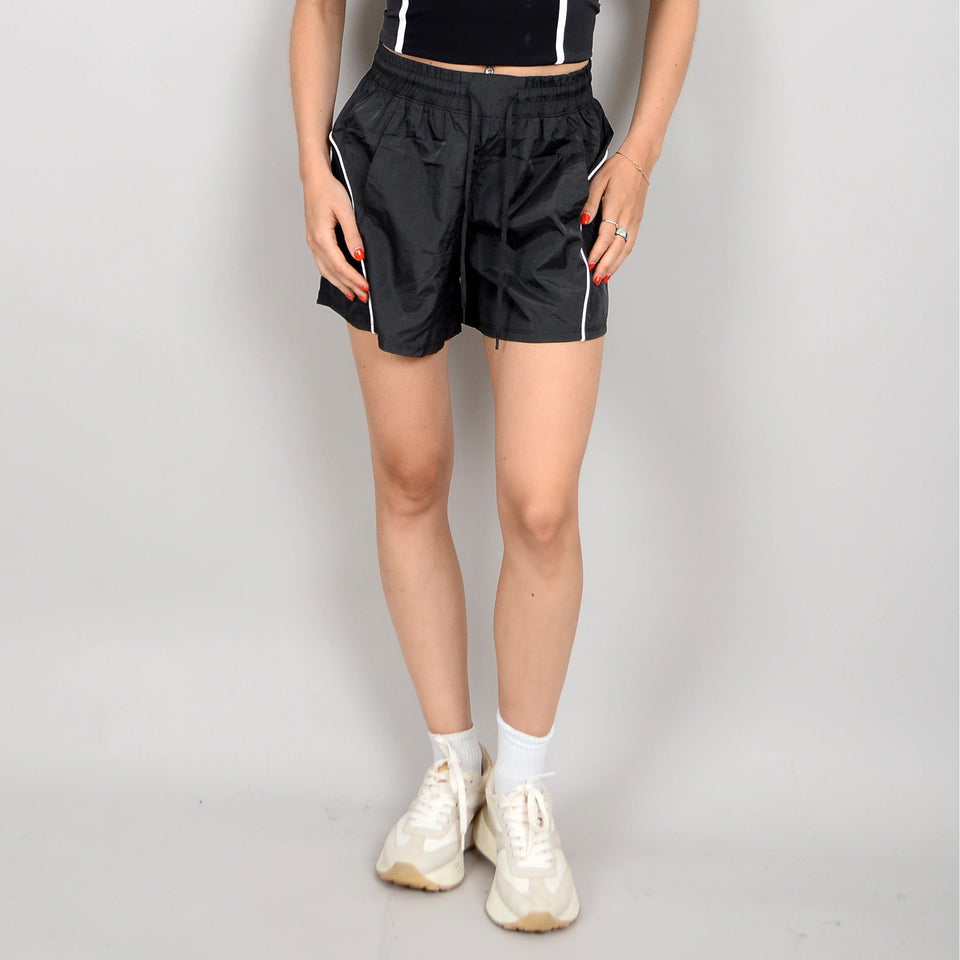 Second Skin Sport Shal Drawstring Short - Black | Women’s