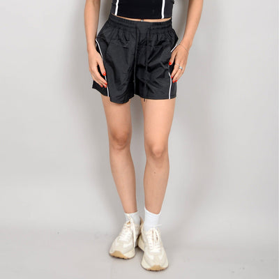 Second Skin Sport Shal Drawstring Short - Black | Women’s
