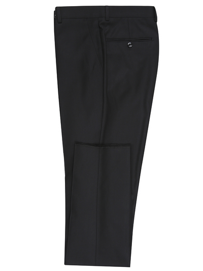 Renoir Men’s Slim Fit 2 Piece Suit 301-1SL - Black