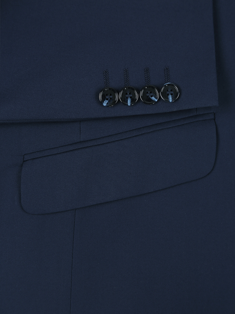 Renoir Men’s Slim Fit 2 Piece Suit 301-19SL - Navy