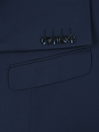 Renoir Men’s Slim Fit 2 Piece Suit 301-19SL - Navy