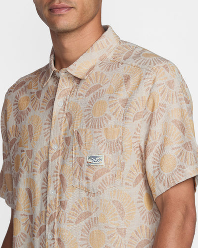 RVCA Exotica II Short Sleeve - Natural Sun | Men’s