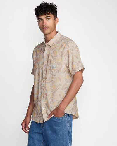 RVCA Exotica II Short Sleeve - Natural Sun | Men’s