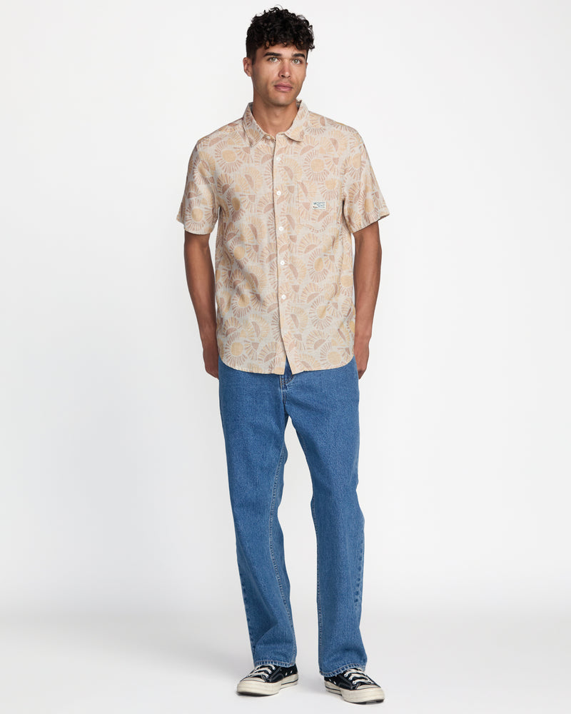 RVCA Exotica II Short Sleeve - Natural Sun | Men’s