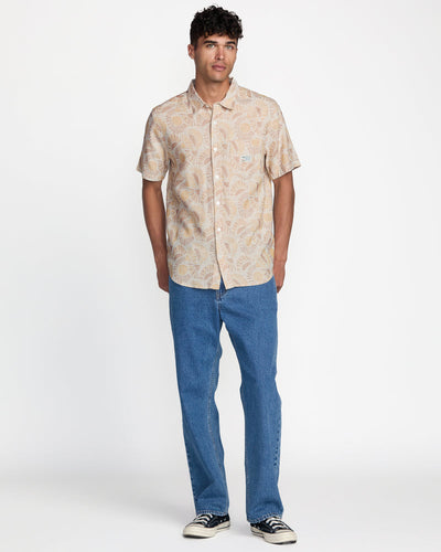 RVCA Exotica II Short Sleeve - Natural Sun | Men’s