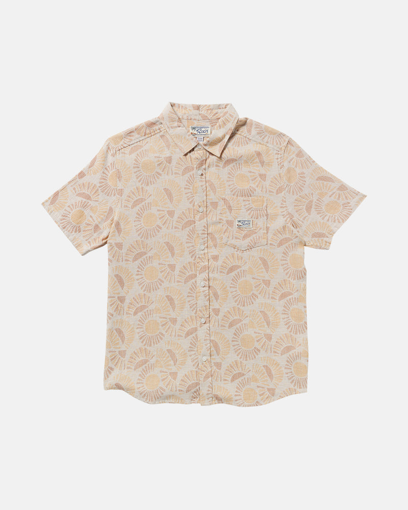 RVCA Exotica II Short Sleeve - Natural Sun | Men’s