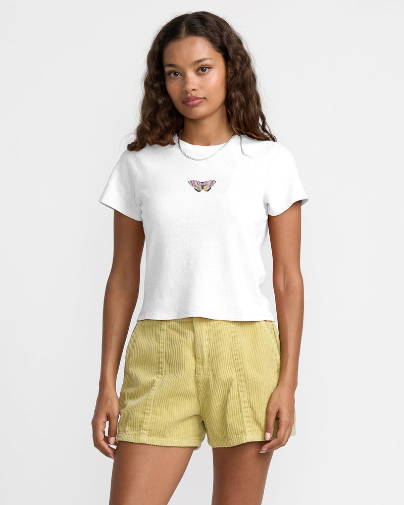 RVCA 411 Tee - Vintage White | Women’s