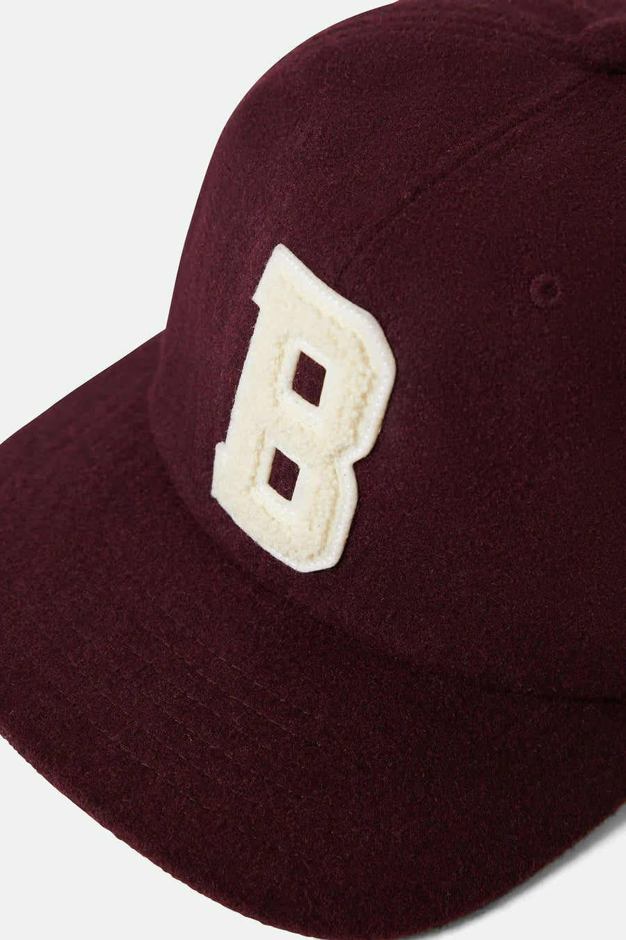 Brixton Big “B” Adjustable Hat - Port Textured Wool
