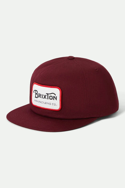 Brixton Grade Snapback - Port