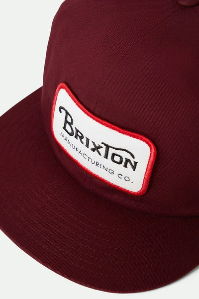 Brixton Grade Snapback - Port