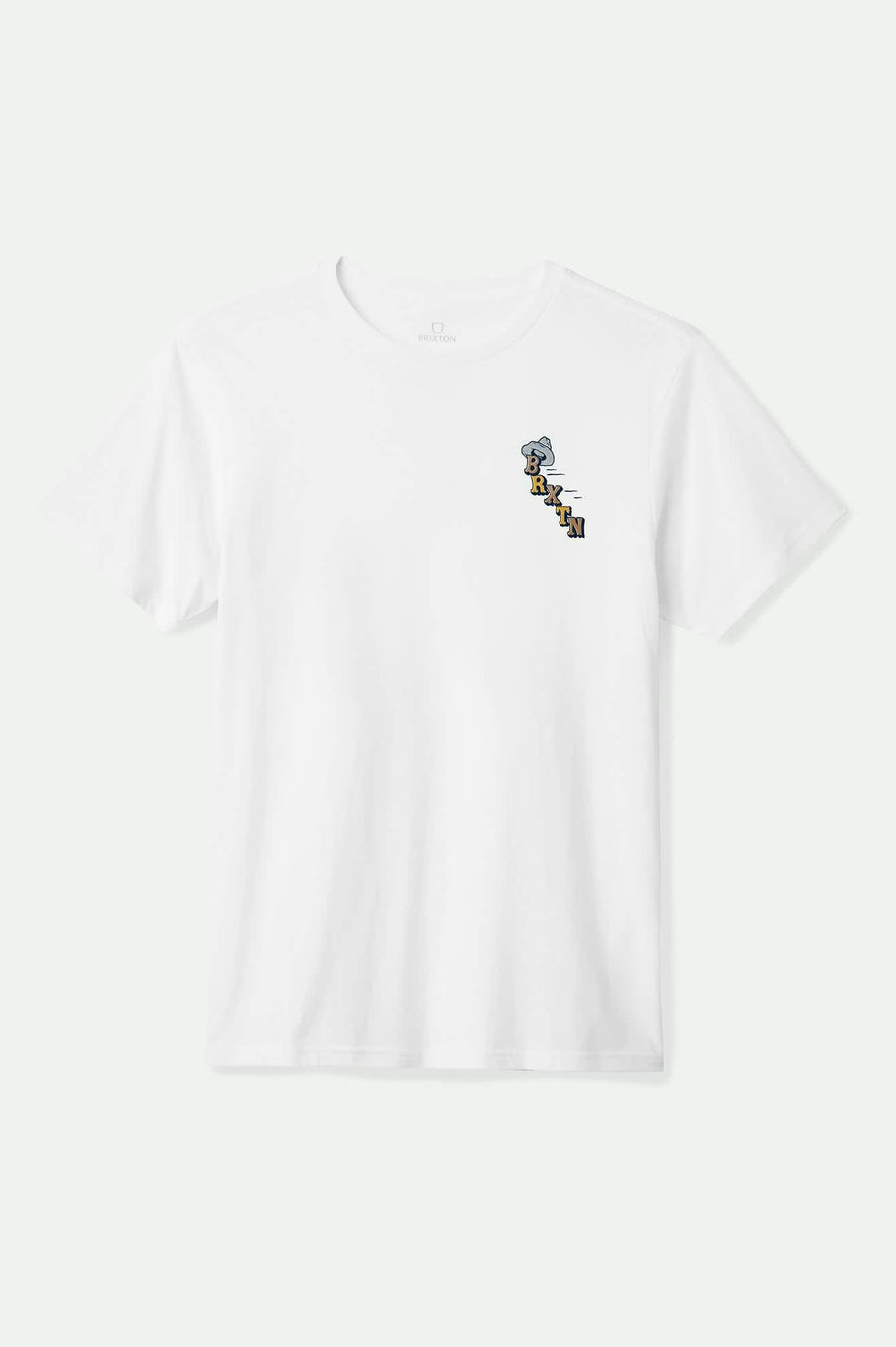 Brixton Buck Club Short Sleeve Standard T-Shirt - White
