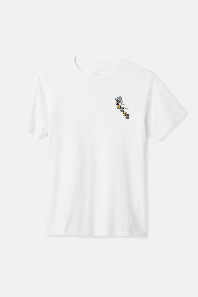 Brixton Buck Club Short Sleeve Standard T-Shirt - White