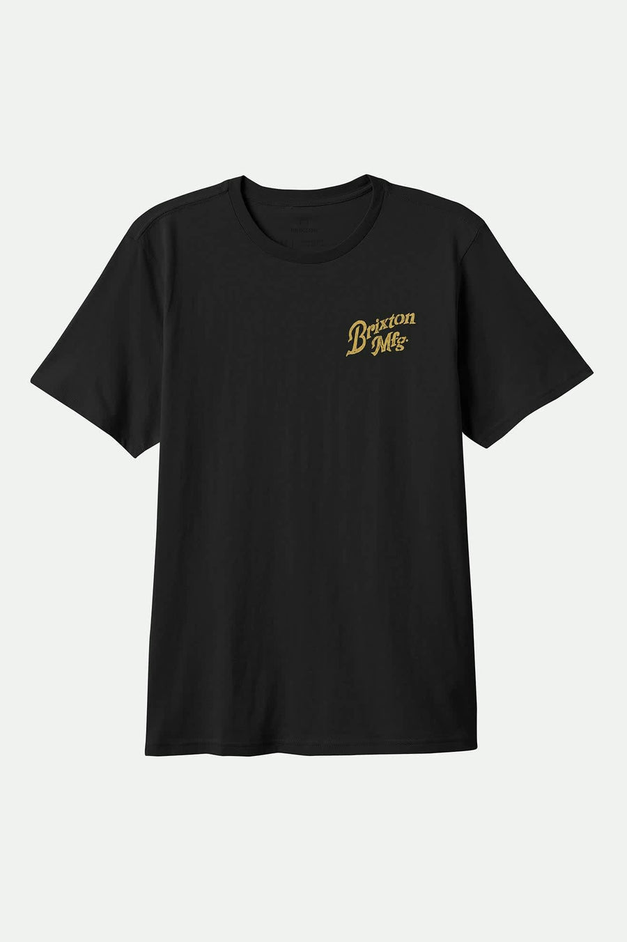 Brixton Rothwell Short Sleeve Tailored T-Shirt - Black | Men’s