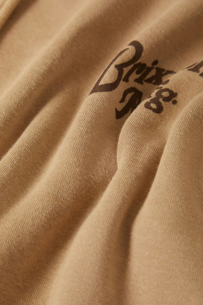 Brixton Rothwell Hoodie - Sand | Men’s