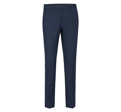 Renoir 301-19 Men's Slim Flat Front Dress Pants - Navy