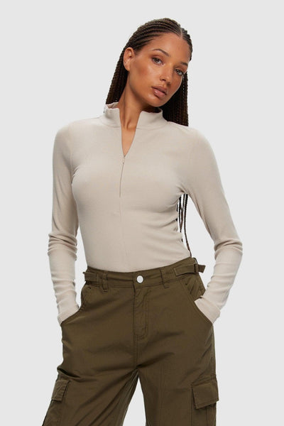 Kuwalla Invisible Zip Long Sleeve