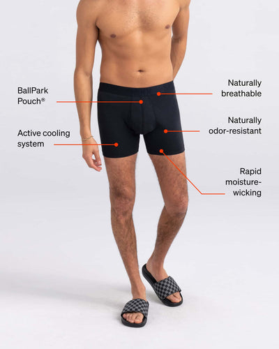 Saxx Droptemp Cooling Cotton Boxer Brief