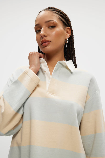 Kuwalla Cropped Rugby Shirt