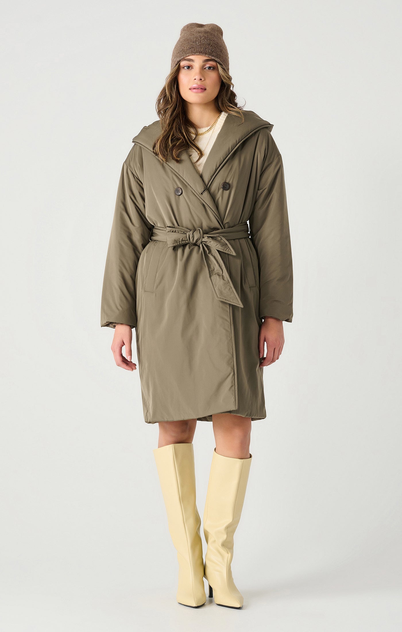 Dex Puffer Trench