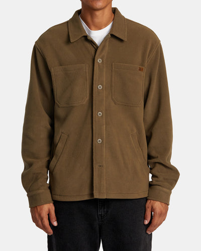 RVCA Yukon Hi Pile Fleece Shirt Jacket