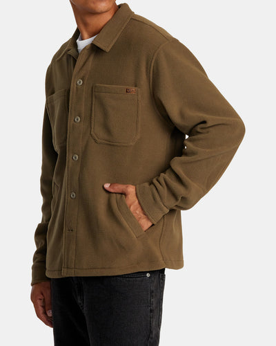 RVCA Yukon Hi Pile Fleece Shirt Jacket