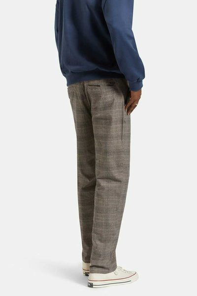 Brixton Broadway Houndstooth E-Waist Relaxed Pants