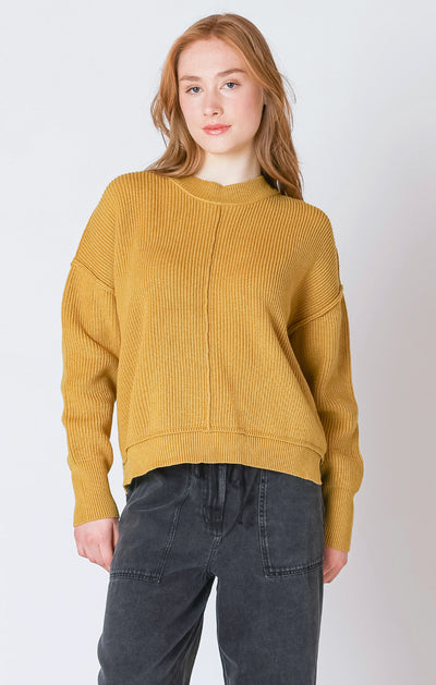 Dex Mockneck Sweater - Ochre | Women’s