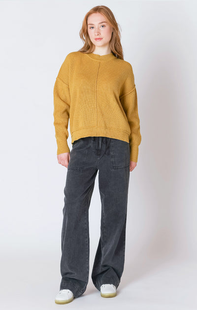 Dex Mockneck Sweater - Ochre | Women’s