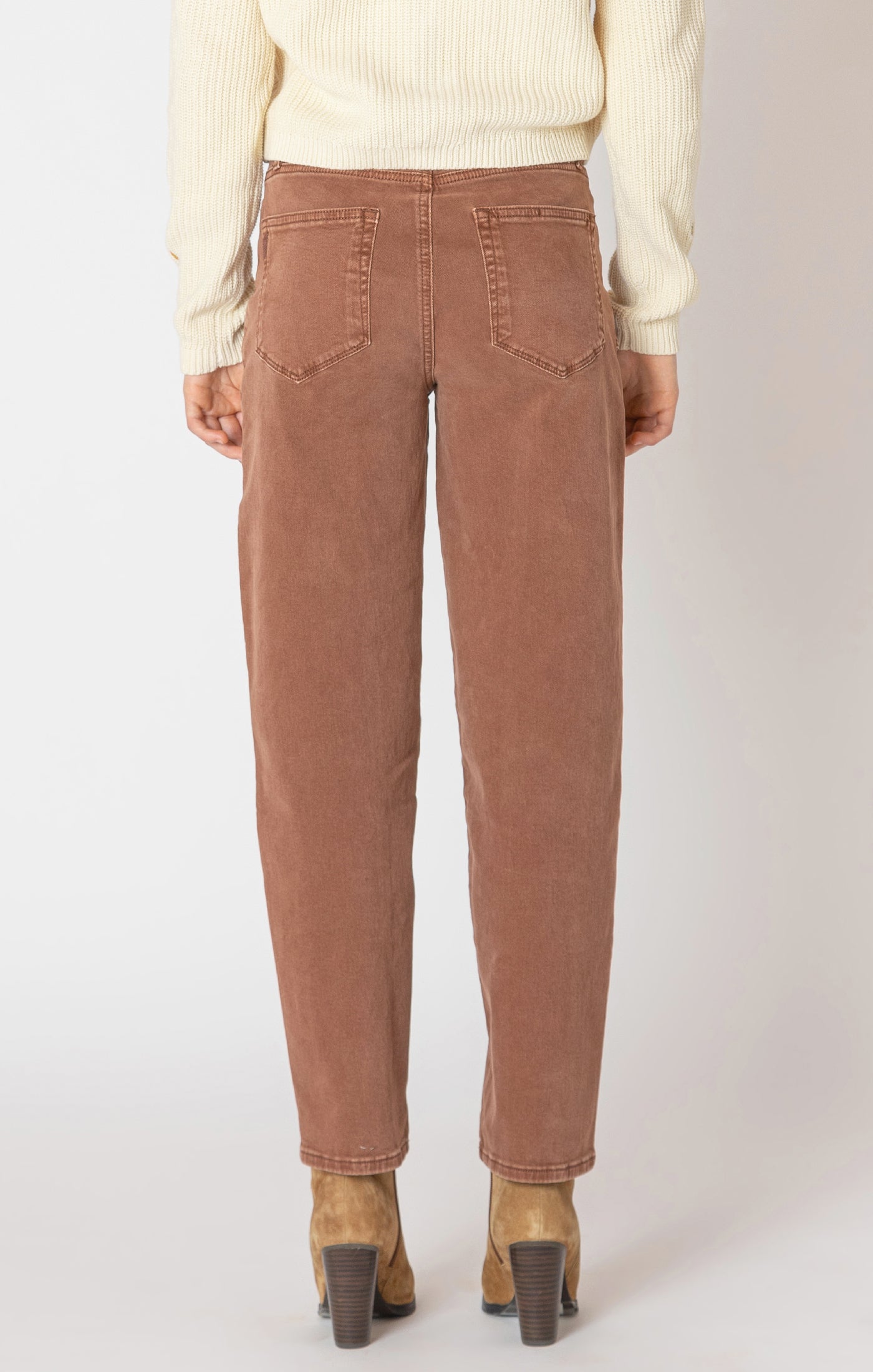Dex Barrel Leg Pant - Brunette | Women’s