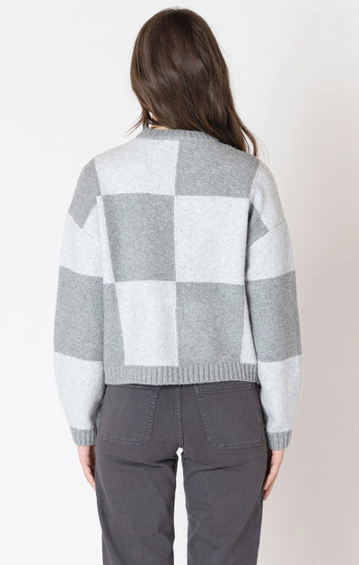 Dex Colourblock Sweater - Heather Grey Block | Women’s