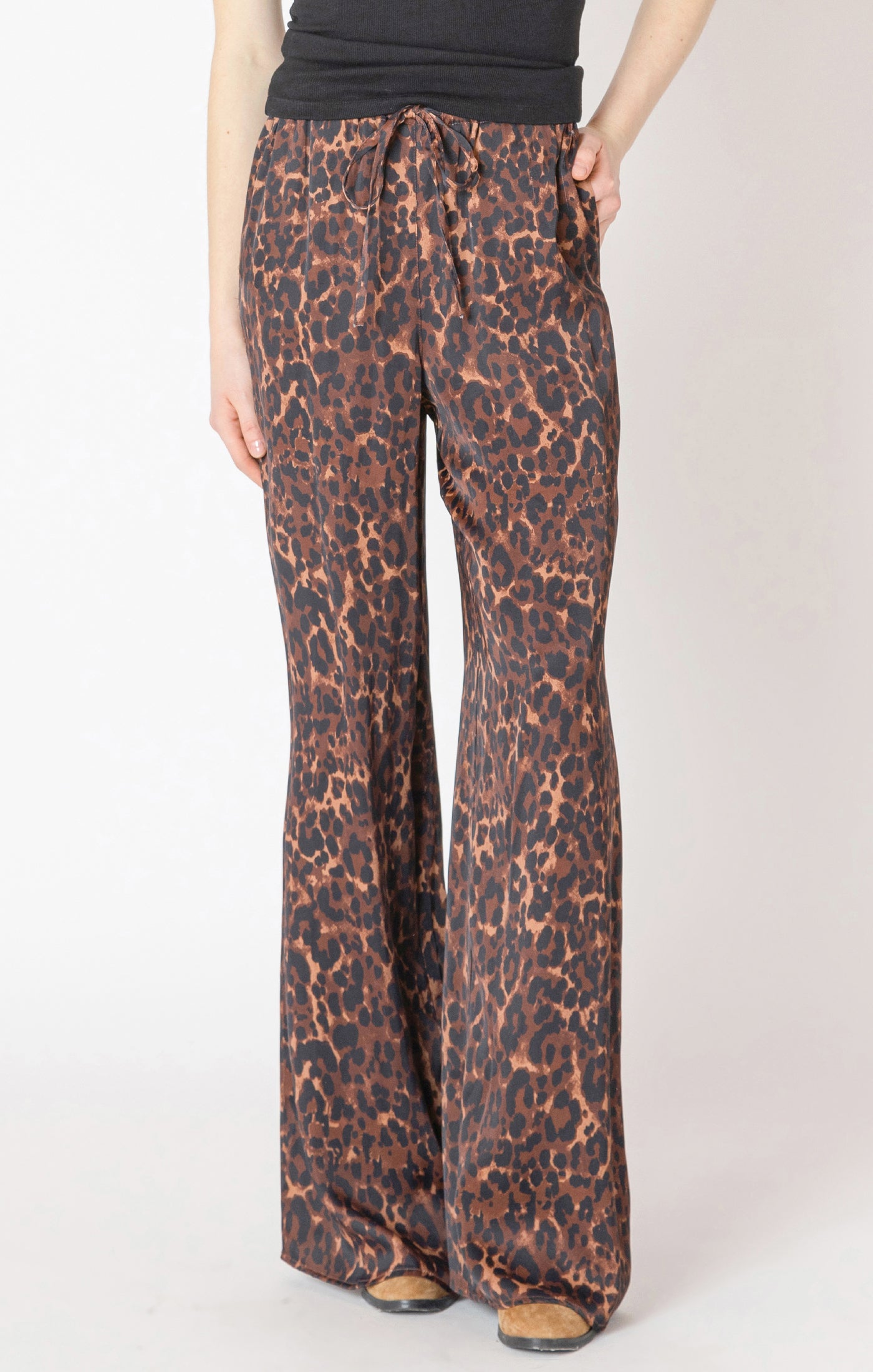 Dex Printed Flowy Pant - Tonal Animal | Womens