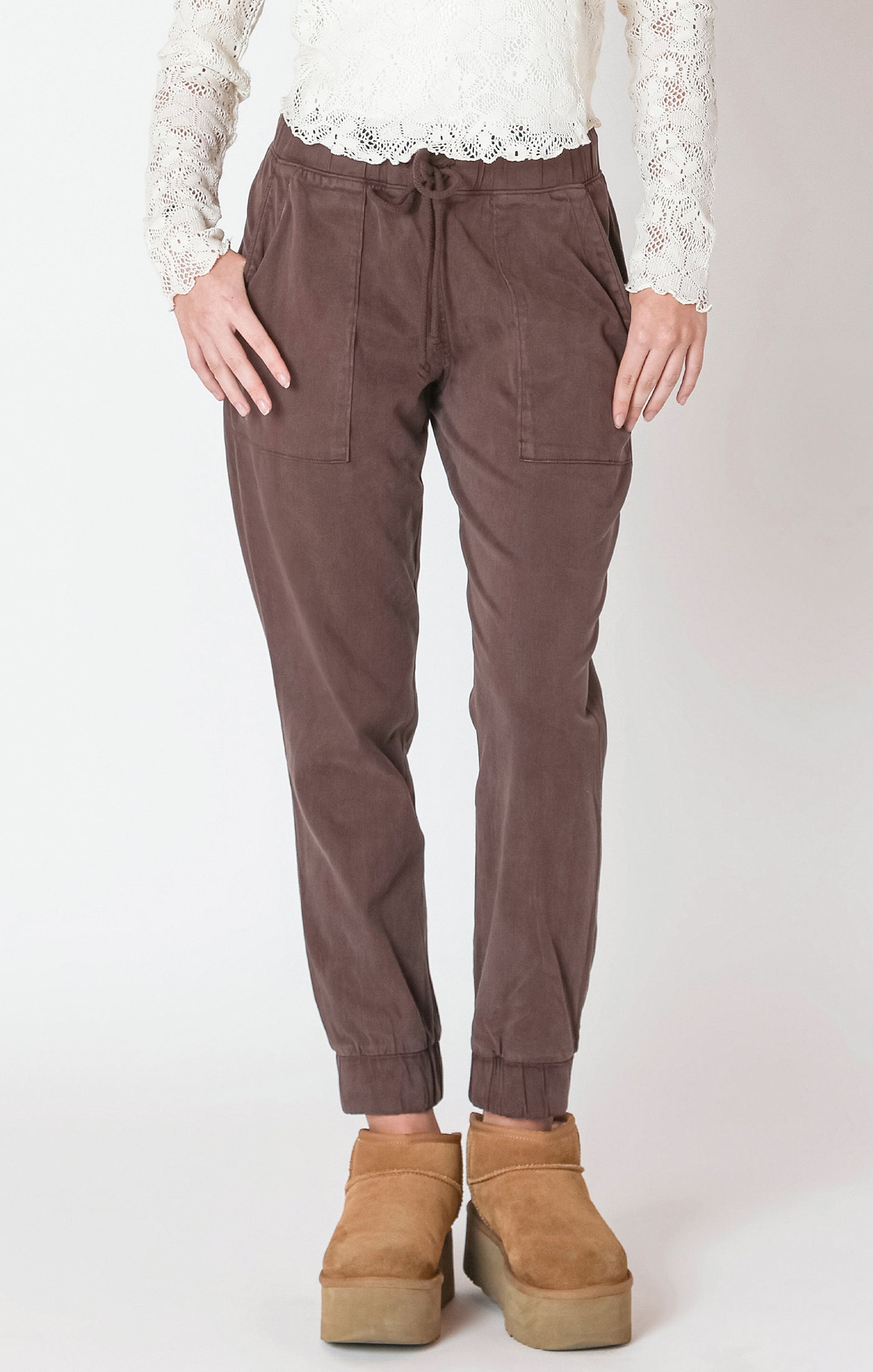 Dex Soft Touch Jogger - Chestnut | Women’s