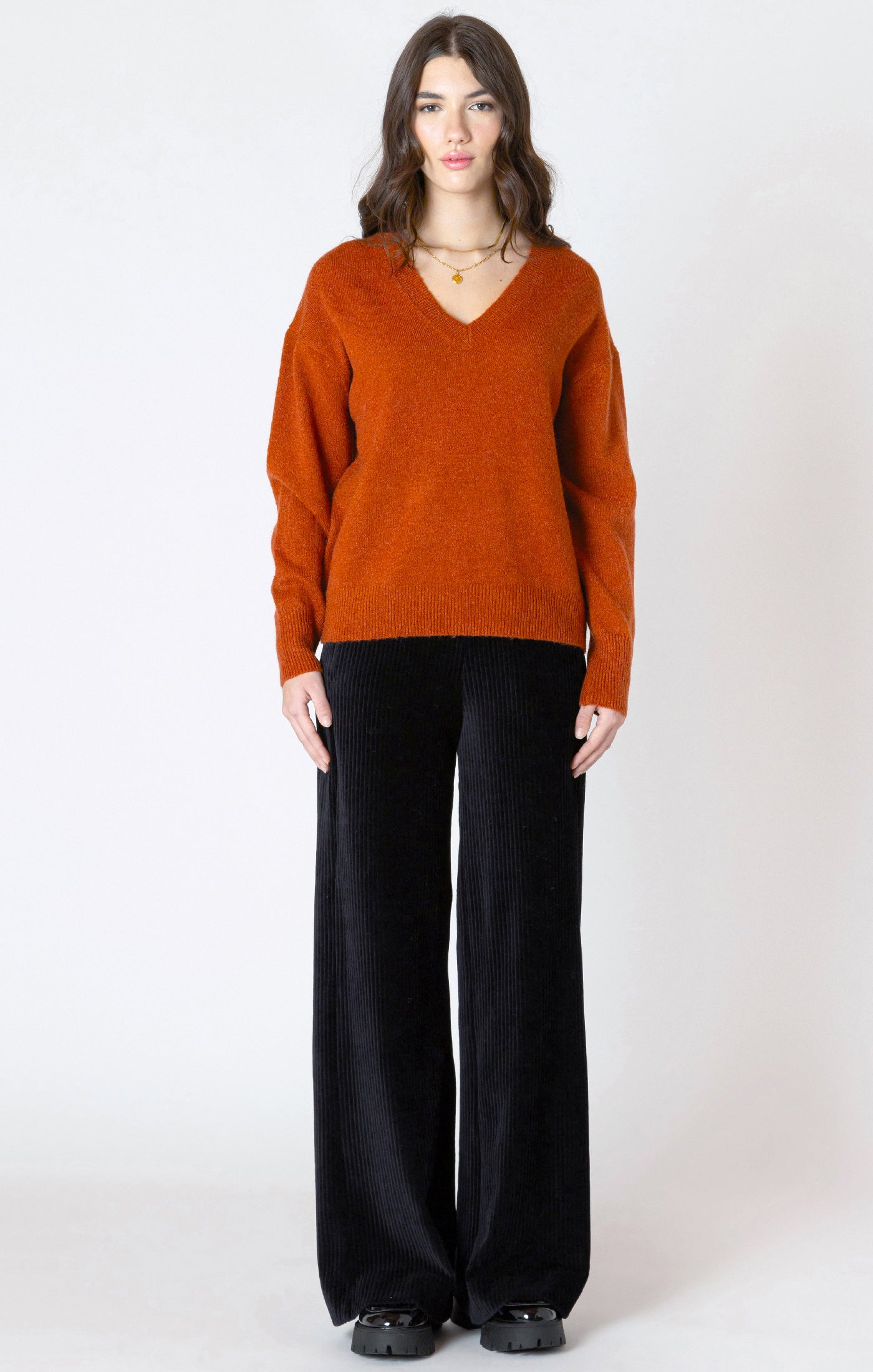 Dex Soft Touch Sweater - Burnt Orange | Women’s