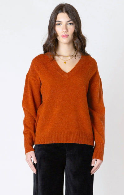 Dex Soft Touch Sweater - Burnt Orange | Women’s