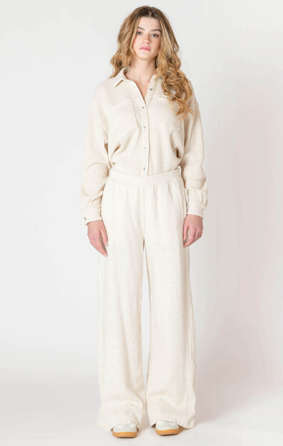 ROOM34 Wide Leg Jogger - Cake Batter | Women’s