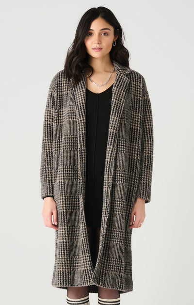 Dex Long Sleeve Knit Coat