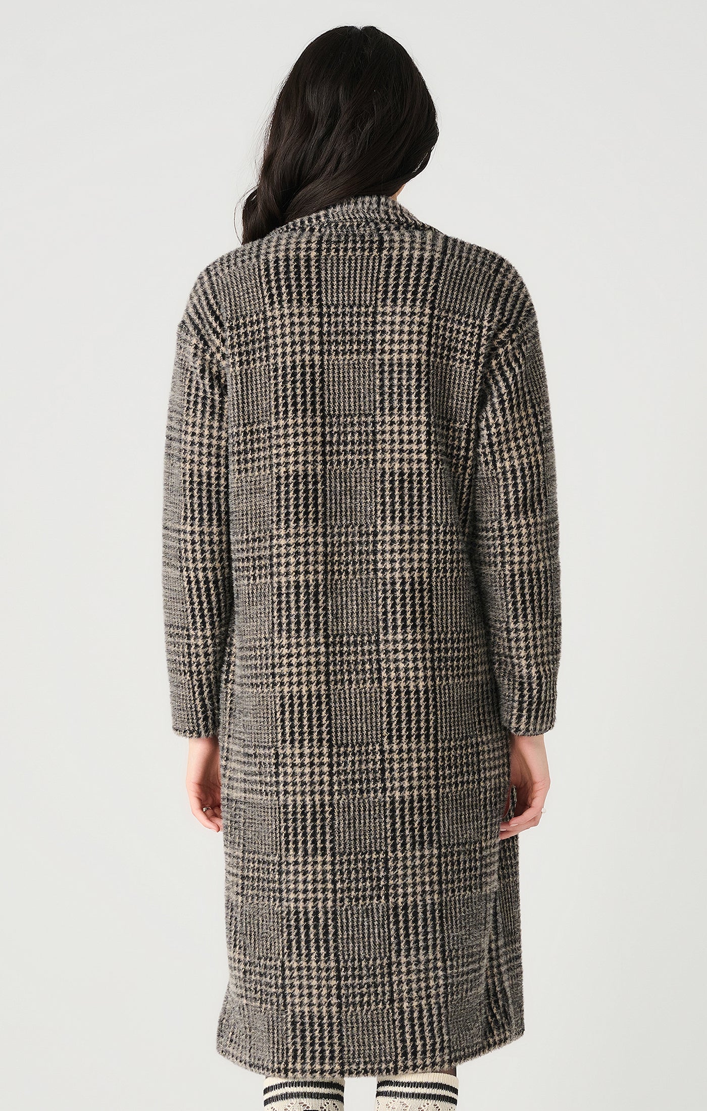 Dex Long Sleeve Knit Coat