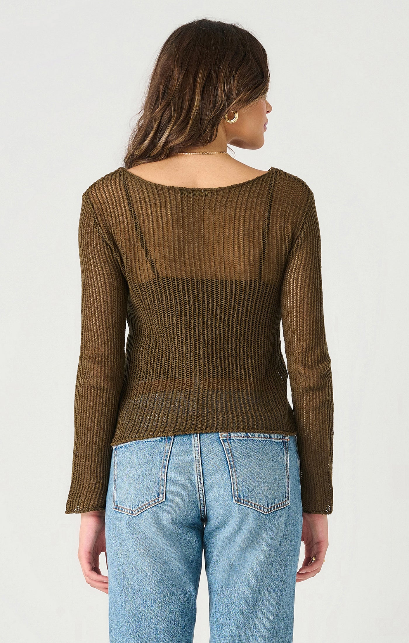 Dex Mesh Stitch Sweater