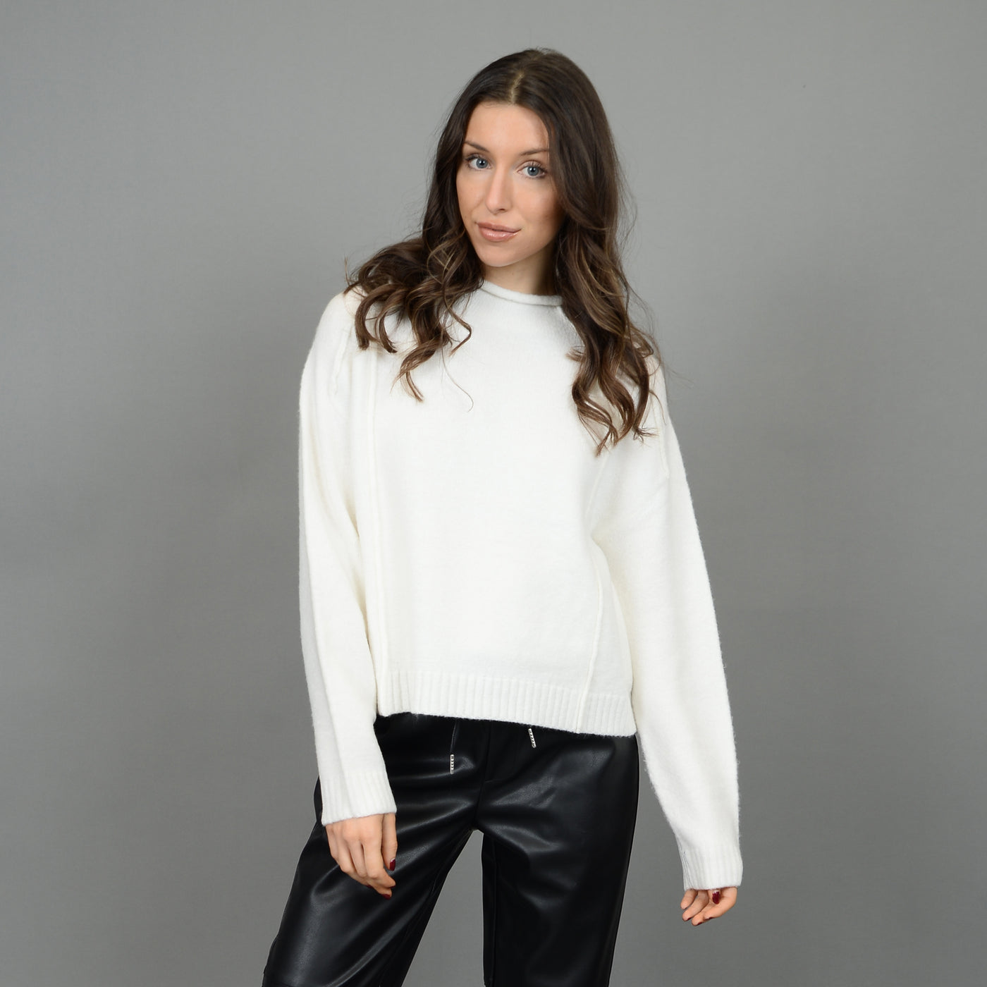 RD Noella Long Sleeve Funnel Neck Pull-Over