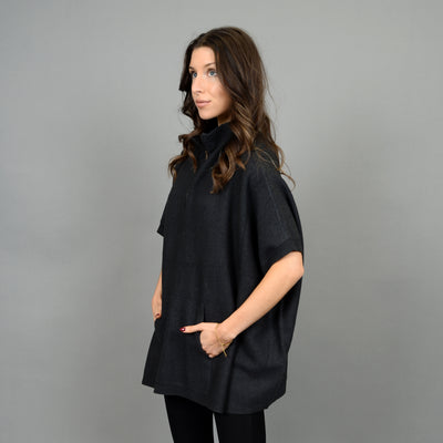 RD Cosima Sleeveless Funnel Neck Poncho